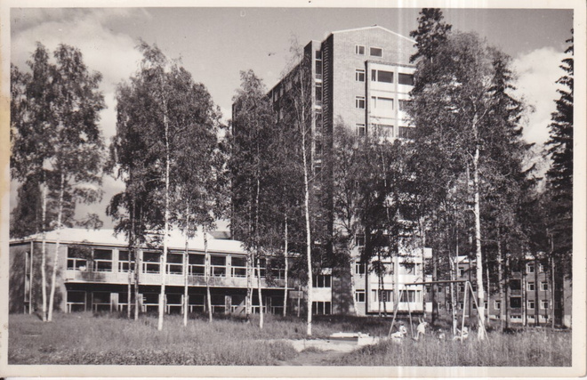 Jyväskylä. Keskusairaala.  Albin Aaltonen   ,e115