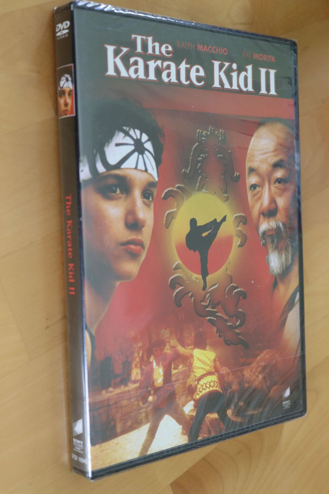 DVD Karate Kid II ( 1986 uusi )