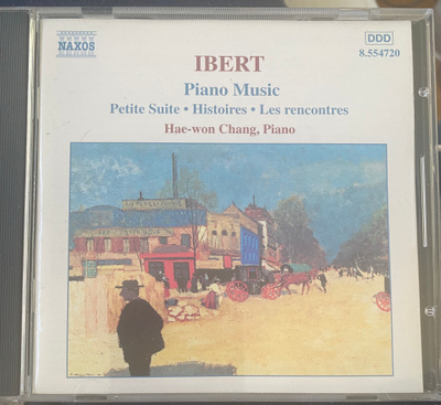 Ibert: Piano Music cd