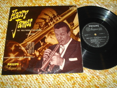 HARRY JAMES - At the hollywood palladium - LP 10" - 1954 EX-