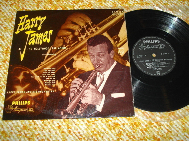 HARRY JAMES - At the hollywood palladium - LP 10" - 1954 EX-