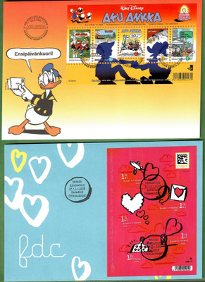 FDC 2 kpl. 2003/2008(116)