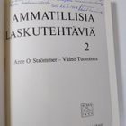 Väinö Tuominen ym. : Ammatillisia laskutehtäviä 2 (signee... - pikkukuva 3