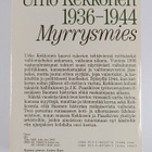 Juhani Suomi : Urho Kekkonen 1944-1981) : 1936-1944 Myrry... - pikkukuva 2