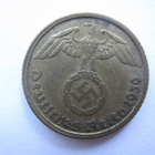Natsi-Saksa 5 Reichspfennig 1939 G - pikkukuva 1