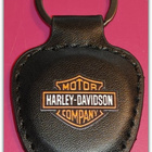 Pieni nahkainen Harley Davidson avaimenperä #30771 - pikkukuva 1