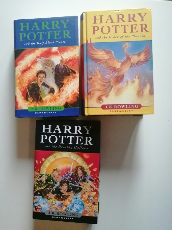 Rowling, J. K.: Harry Potter -paketti (3 kpl, eng. kovak)