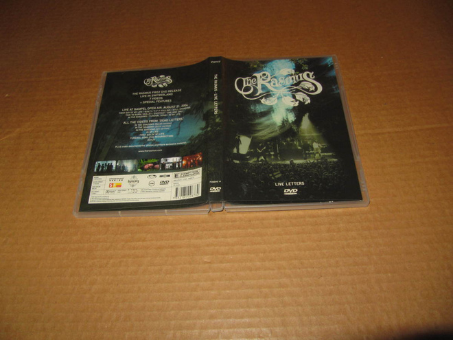 The Rasmus DVD Live Letters v.2004  UUDENVEROINEN!