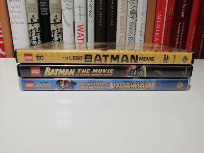 Lego - Batman yms. DC 4x DVD - Suomi