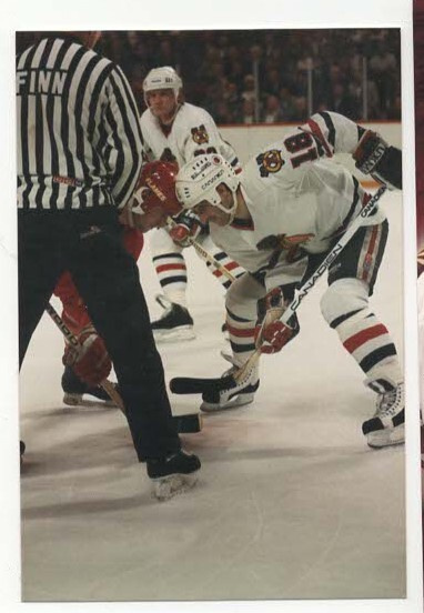 Denis Savard Chicago Blackhawks 4x6 original photo