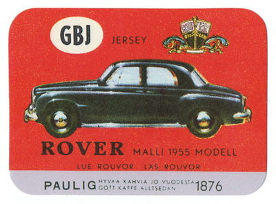 Postikortti Paulig Minimoi n:o 263 ROVER
