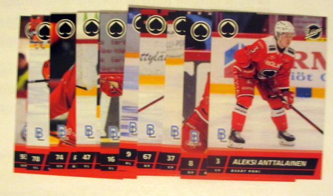 Ässät teamset (181-192) Blueline 2025-26