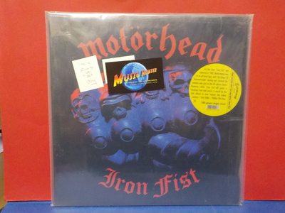 MOTÖRHEAD - IRON FIST UUSI ITALY 2003 180G VINYL LP
