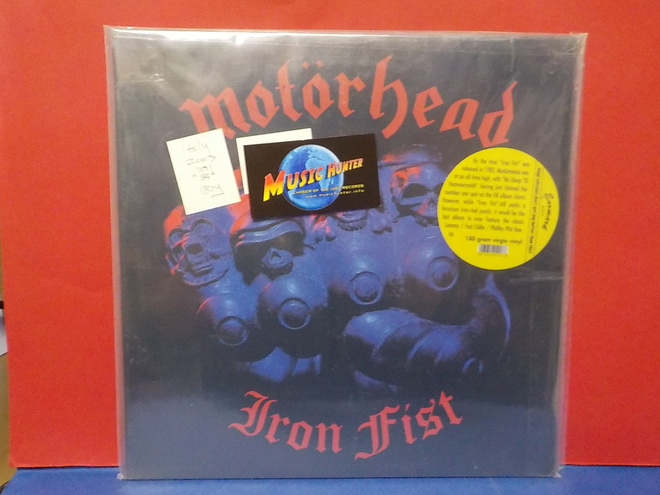 MOTÖRHEAD - IRON FIST UUSI ITALY 2003 180G VINYL LP