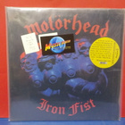 MOTÖRHEAD - IRON FIST UUSI ITALY 2003 180G VINYL LP - pikkukuva 1