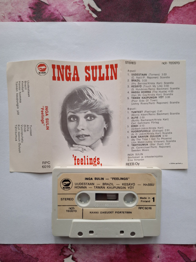 INGA SULIN FEELINGS KASETTI.