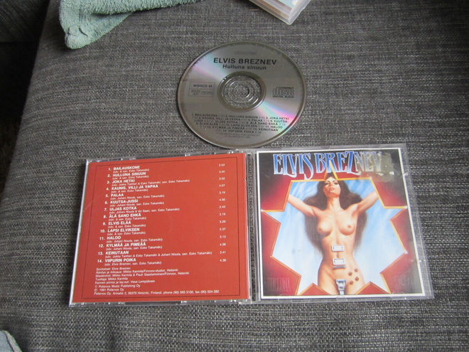 Elvis Breznev - Hulluna Sinuun ; WISHCD 44