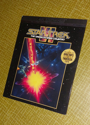 Slipcover: Star Trek VI - The Undiscovered Country (US)