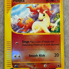Pokémon Ponyta 126/165 Reverse Holo Expedition E-Reader 2002 - pikkukuva 1