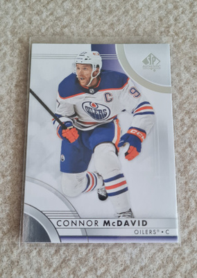 2023-24 SP Authentic Connor McDavid #1