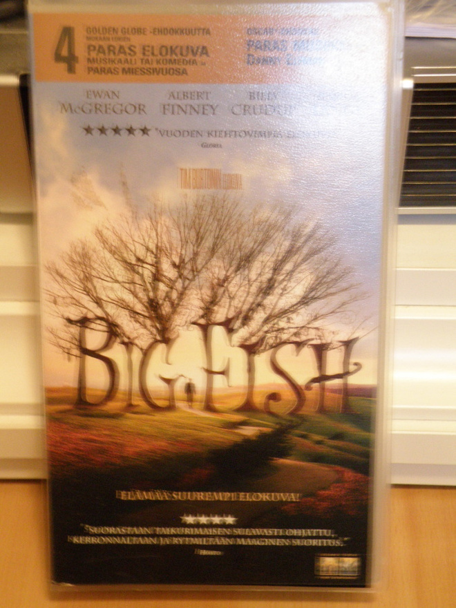 Big Fish VHS