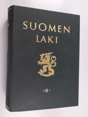 Erkki (toim.) Onikki : Suomen laki 1976 : 2