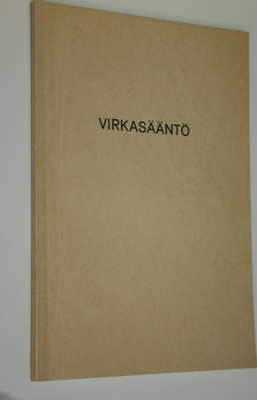 Virkasääntö