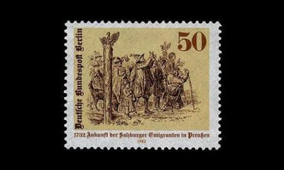 Berlin 667 ** Salzburger Emigranten (1982)