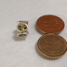 Pandora Green Oval Lights Charm Retired Sterling Silver - pikkukuva 3