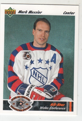 Mark Messier 91-92 ud all stars.