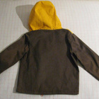 Ruskea 70-lukulainen hupullinen pusakka, 130cm, kotimainen - pikkukuva 3