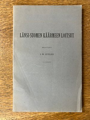 J. W. Juvelius - Länsi-Suomen käärmeen loitsut