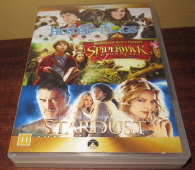 3dvd: Hotel for dogs, The Spiderwick Chronicles, Stardust
