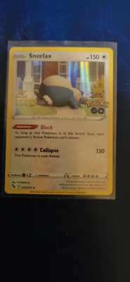 (055/078) Snorlax – Reverse Holo rare card – Pokémon GO