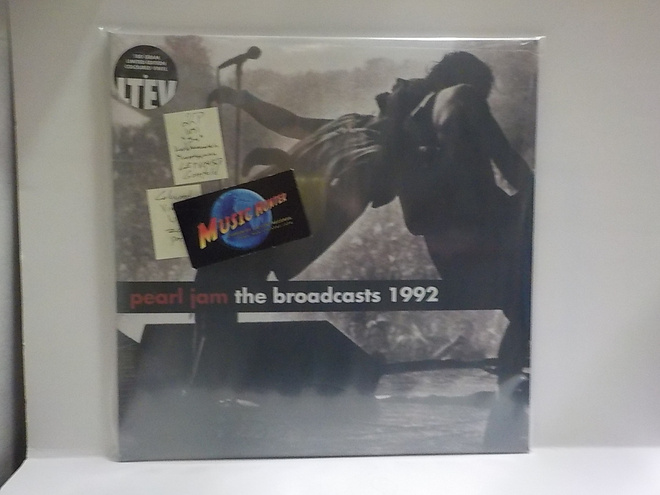 PEARL JAM - THE BROADCASTS 1992 UUSI SS UK 2012 180G 2LP