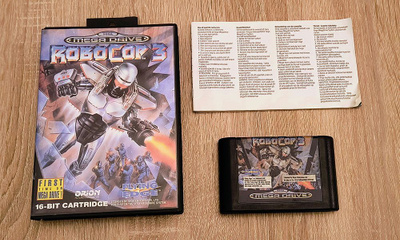 Mega Drive Robocop 3