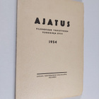 Ajatus 18 : Suomen filosofisen yhdistyksen vuosikirja 1954 - pikkukuva 1