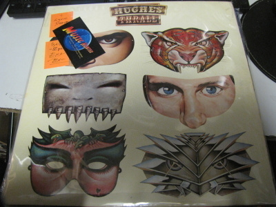 HUGHES - THRALL LP 1. US PAINOS '82 EX+/EX-