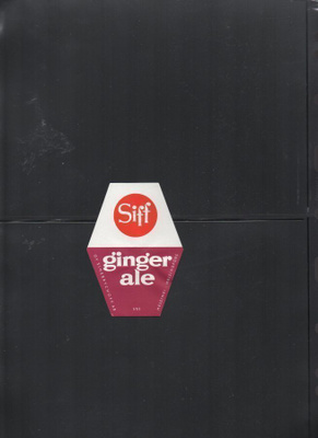 Sinebrychoff Ginger ale.  Etiketti.