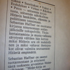 Sebastian Haffner: Hitler - reunamerkintöjä (Sis.postikulut) - pikkukuva 2