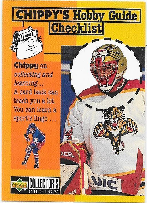 97-98 Collector`s Choice Chippy`s #317 John Vanbiesbrouck MV
