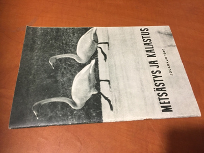 METSÄSTYS JA KALASTUS 12/1960 HYVÄ