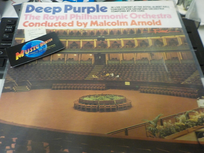 DEEP PURPLE -LIVE AT ROYAL ALBERT HALL GER REMASTER LP M-/M-
