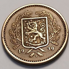 Alumiinipronssi 20 markka vuodelta 1939. - pikkukuva 2