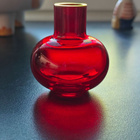 Marimekko mini maljakko punainen - pikkukuva 1