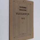 Etelä-Pohjanmaan nuorisoseuran vuosikirja 1915 - pikkukuva 1