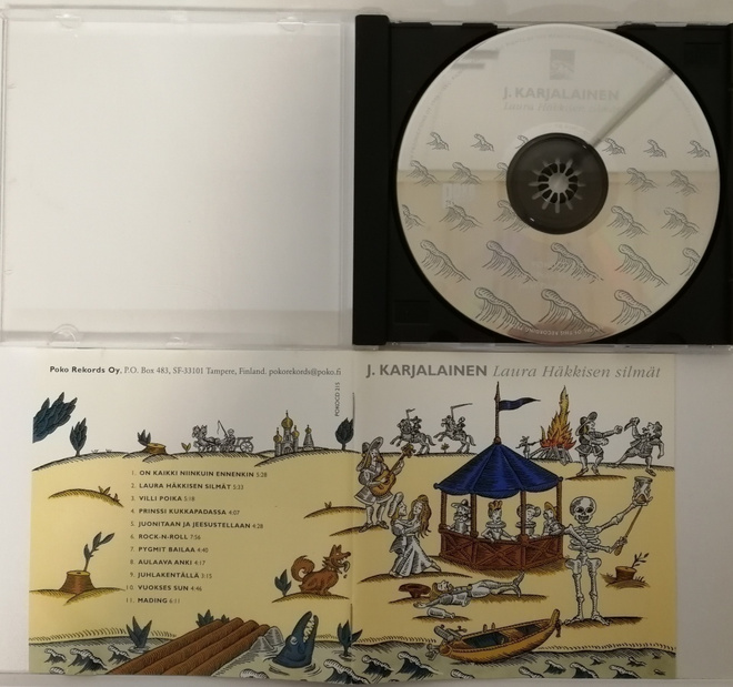 J.Karjalainen: Laura Häkkisen Silmät CD