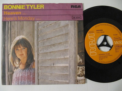 Bonnie Tyler Heaven / Here's Monday 7" sinkku