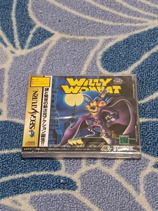 Willy Wombat Sega Saturn UUSI