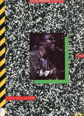 STEVIE WONDER COMPLETE . NUOTTIKIRJA 1980 - 1985